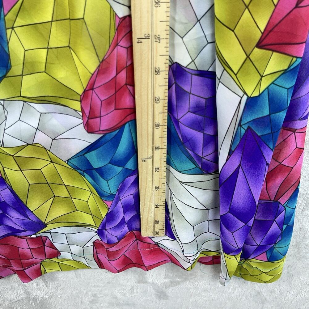 Lane Bryant Geometric Prism Jewel Dress Size 22/24 Resortwear Dopamine Dressing - Picture 9 of 9